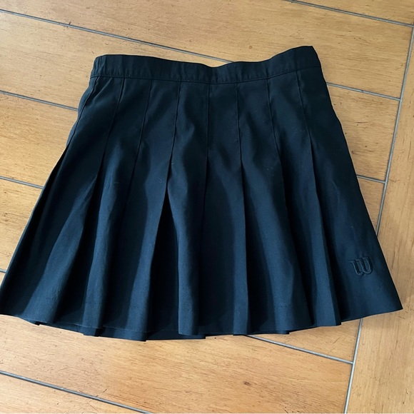 Wilson Dresses & Skirts - WILSON Vintage, Black, Pleated Tennis Skirt.